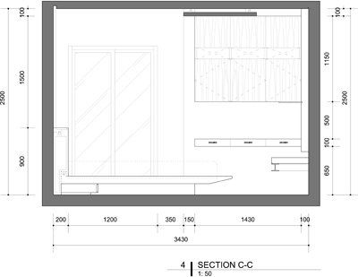 Τομή C-C Τομή C-C